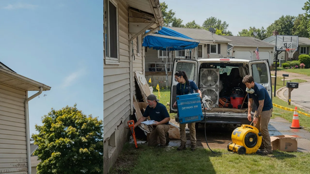 Ceiling Leak Cleanup in Pearisburg, VA near me