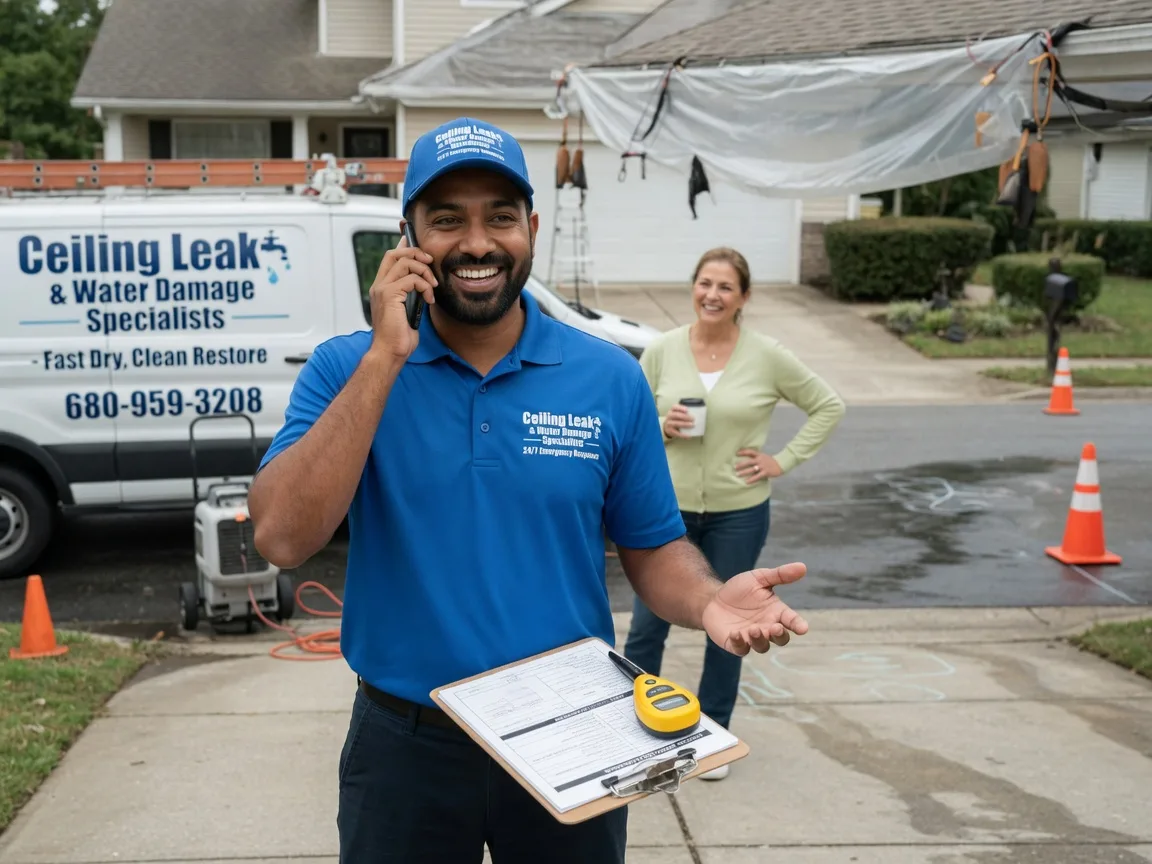 Ceiling Leak Cleanup Pearisburg, VA FAQs