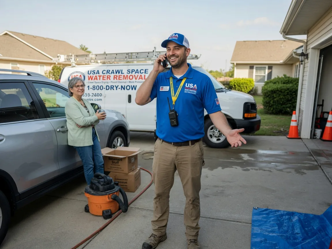 Crawl Space Water Removal Pearisburg, VA FAQs